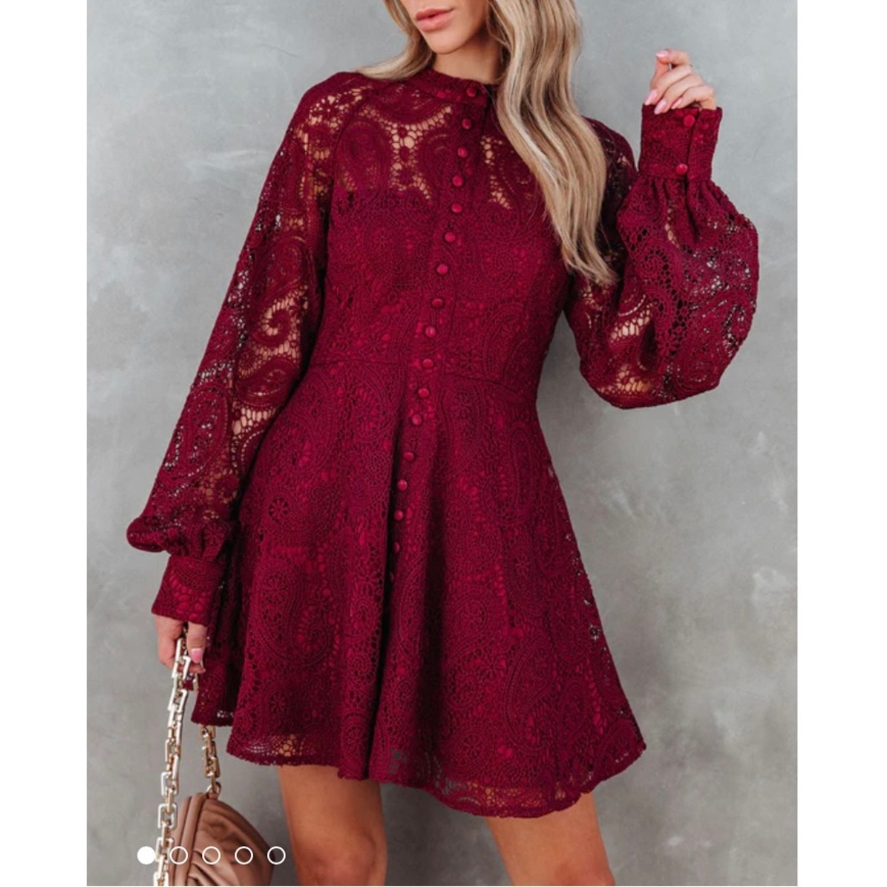 VICI Lila Crochet Dress